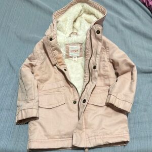 Still like new  my daughter only wore this twice nice warm coat for toddler
